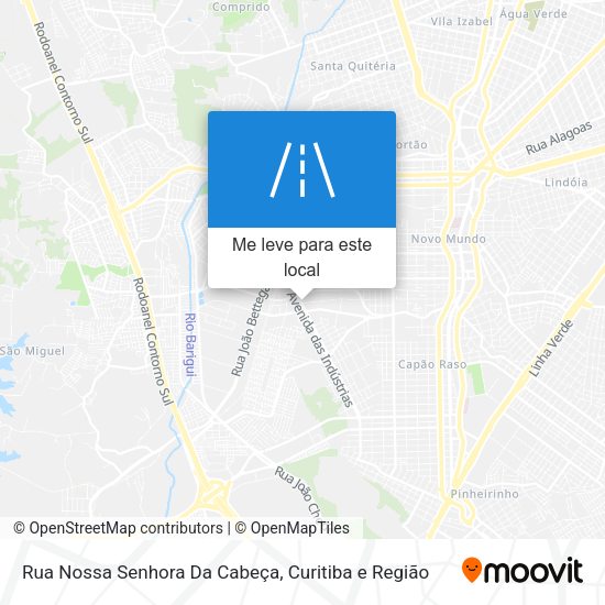 Rua Nossa Senhora Da Cabeça mapa