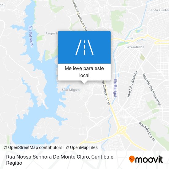 Rua Nossa Senhora De Monte Claro mapa