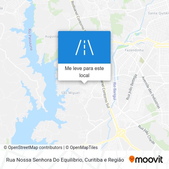 Rua Nossa Senhora Do Equilíbrio mapa
