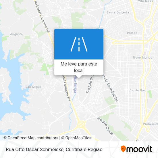 Rua Otto Oscar Schmeiske mapa