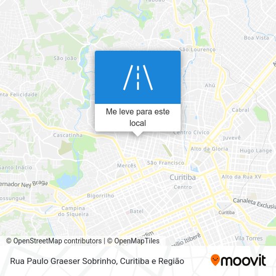 Rua Paulo Graeser Sobrinho mapa