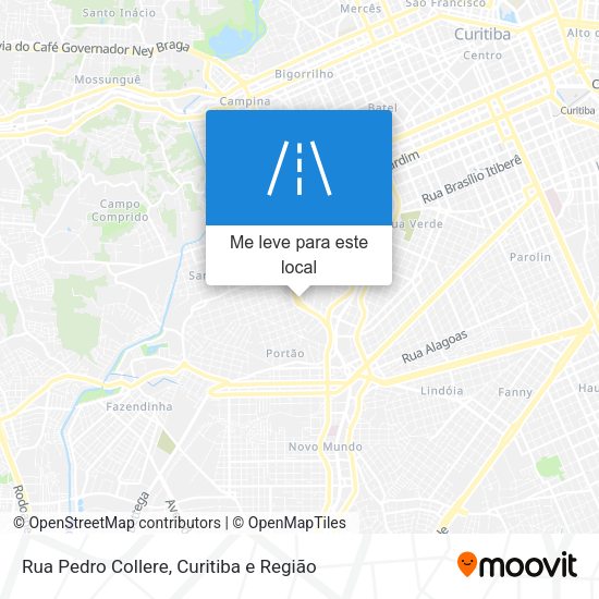 Rua Pedro Collere mapa