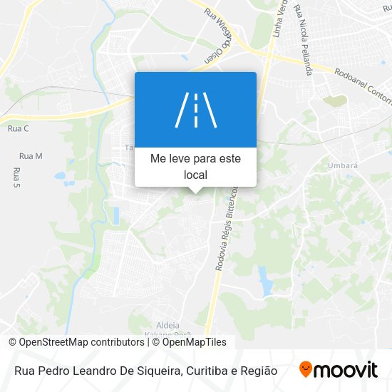 Rua Pedro Leandro De Siqueira mapa