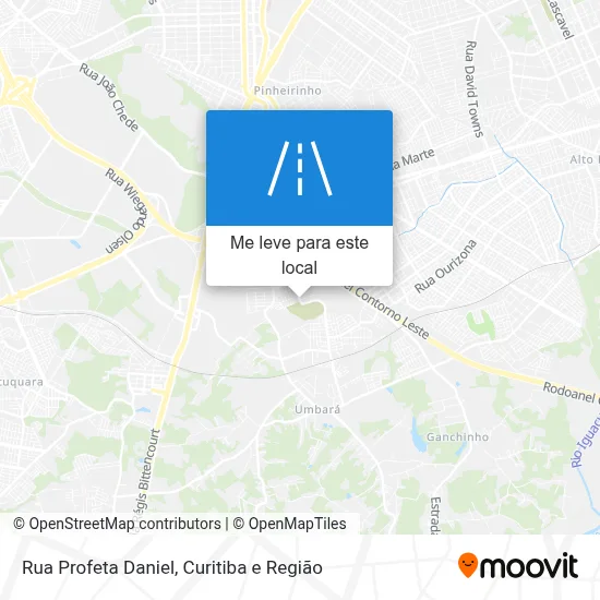 Rua Profeta Daniel mapa