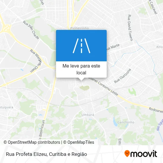 Rua Profeta Elizeu mapa