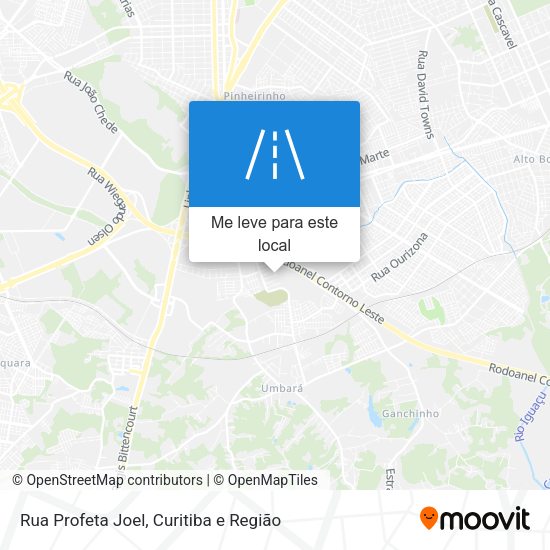 Rua Profeta Joel mapa