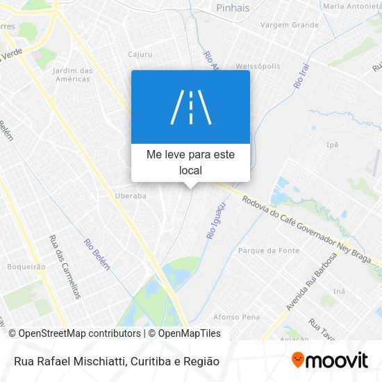 Rua Rafael Mischiatti mapa
