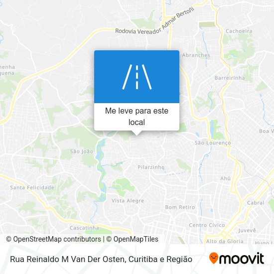 Rua Reinaldo M Van Der Osten mapa