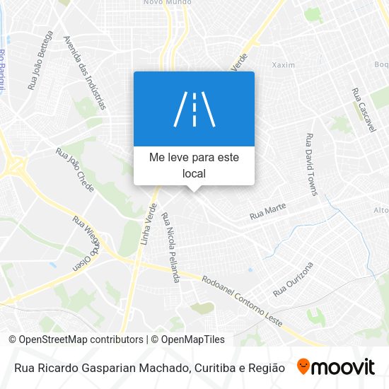 Rua Ricardo Gasparian Machado mapa