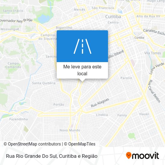 Rua Rio Grande Do Sul mapa