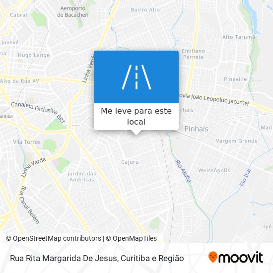 Rua Rita Margarida De Jesus mapa
