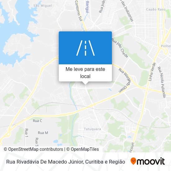 Rua Rivadávia De Macedo Júnior mapa