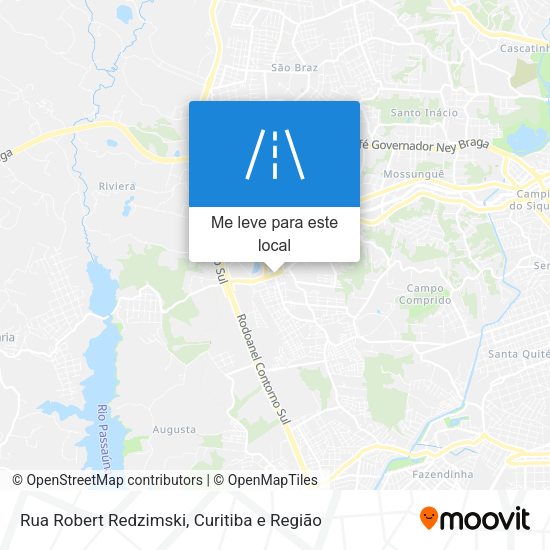 Rua Robert Redzimski mapa
