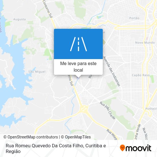 Rua Romeu Quevedo Da Costa Filho mapa