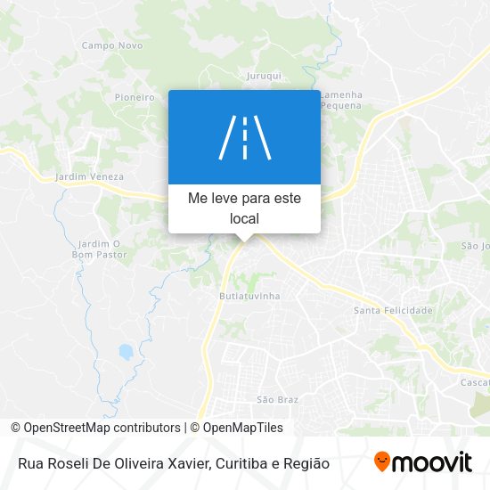 Rua Roseli De Oliveira Xavier mapa