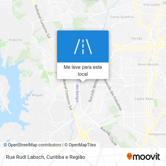 Rua Rudi Labsch mapa
