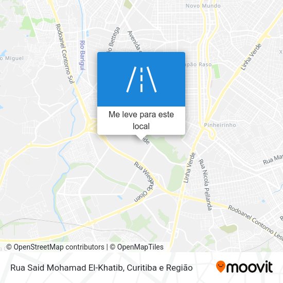 Rua Said Mohamad El-Khatib mapa