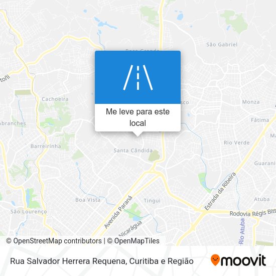 Rua Salvador Herrera Requena mapa