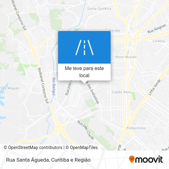 Rua Santa Águeda mapa