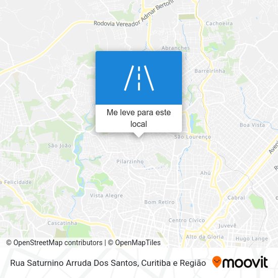 Rua Saturnino Arruda Dos Santos mapa