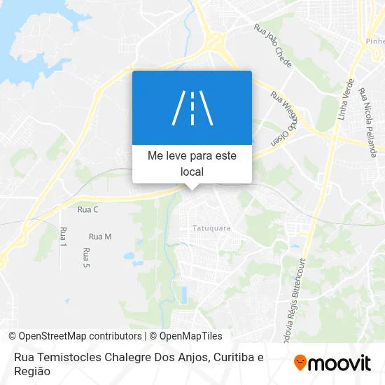 Rua Temistocles Chalegre Dos Anjos mapa