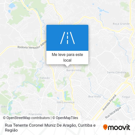 Rua Tenente Coronel Muniz De Aragão mapa