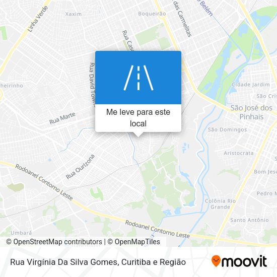 Rua Virgínia Da Silva Gomes mapa
