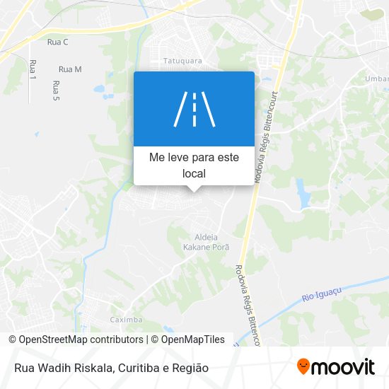 Rua Wadih Riskala mapa