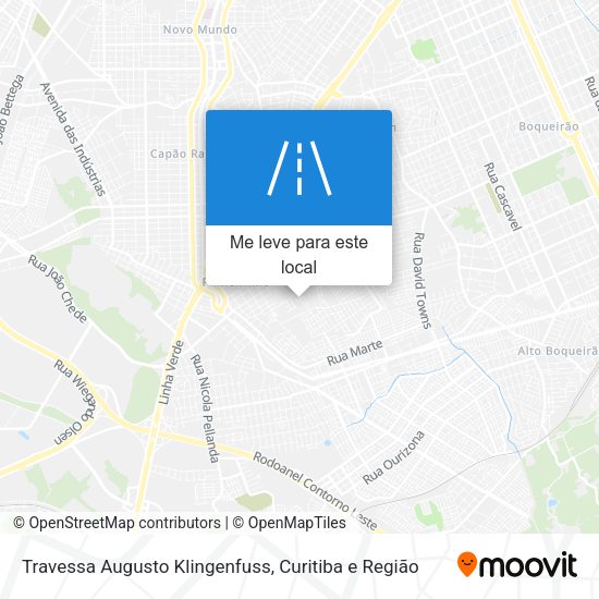 Travessa Augusto Klingenfuss mapa
