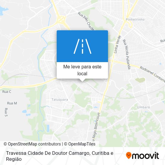 Travessa Cidade De Doutor Camargo mapa
