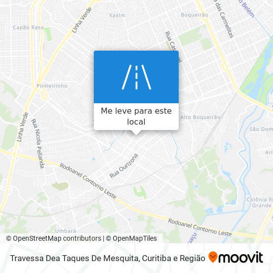 Travessa Dea Taques De Mesquita mapa