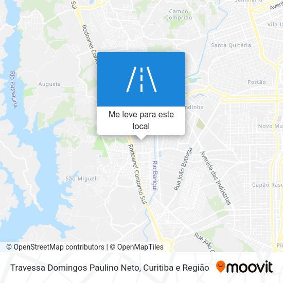 Travessa Domingos Paulino Neto mapa