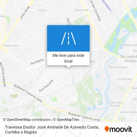 Travessa Doutor José Andrade De Azevedo Costa mapa