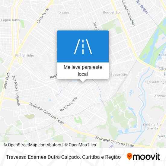 Travessa Edemee Dutra Calçado mapa