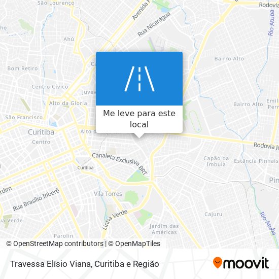 Travessa Elísio Viana mapa