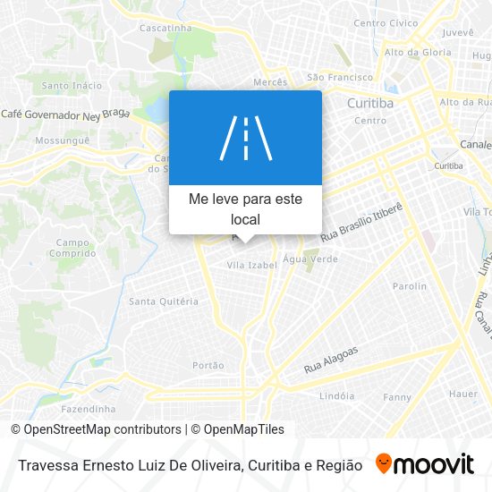 Travessa Ernesto Luiz De Oliveira mapa