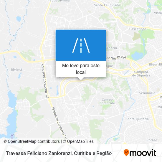 Travessa Feliciano Zanlorenzi mapa