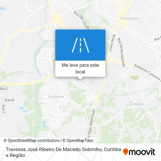 Travessa José Ribeiro De Macedo Sobrinho mapa
