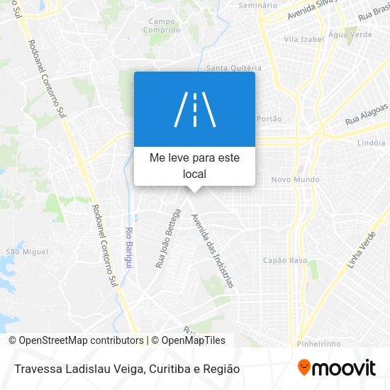 Travessa Ladislau Veiga mapa