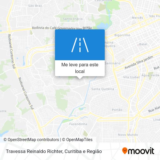 Travessa Reinaldo Richter mapa