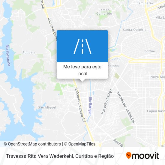 Travessa Rita Vera Wederkehl mapa
