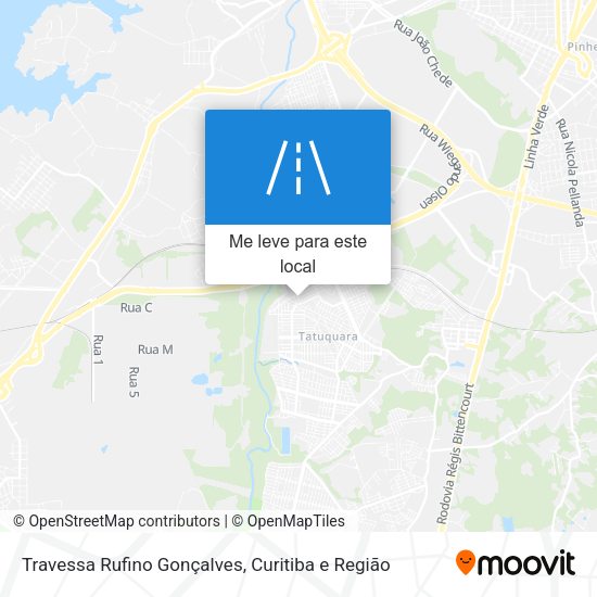 Travessa Rufino Gonçalves mapa