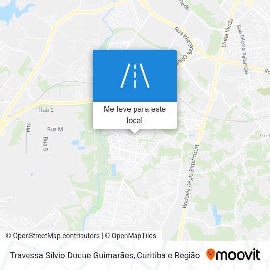 Travessa Sílvio Duque Guimarães mapa