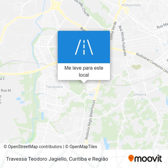 Travessa Teodoro Jagiello mapa