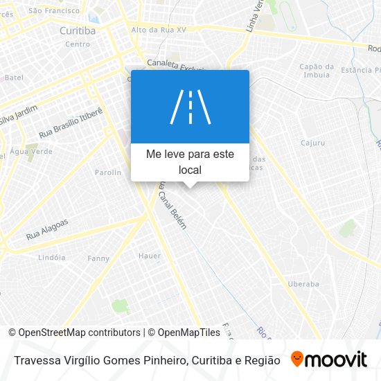Travessa Virgílio Gomes Pinheiro mapa