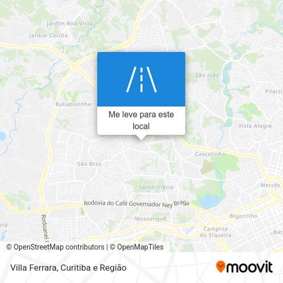 Villa Ferrara mapa