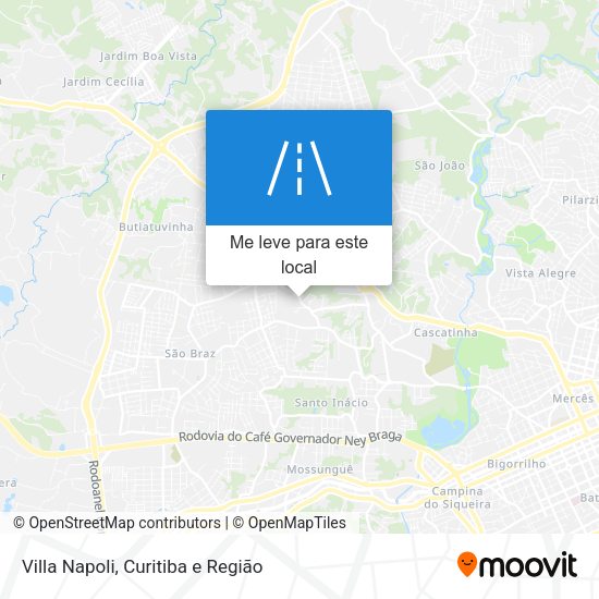 Villa Napoli mapa