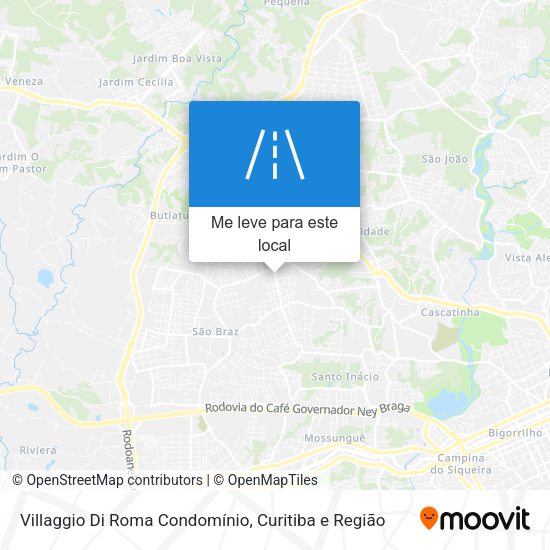 Villaggio Di Roma Condomínio mapa