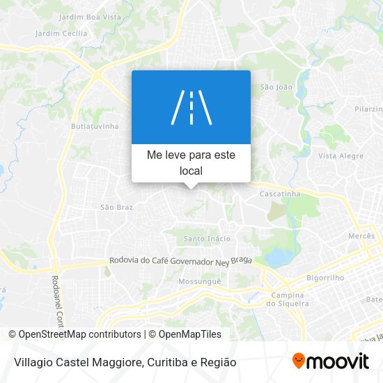 Villagio Castel Maggiore mapa