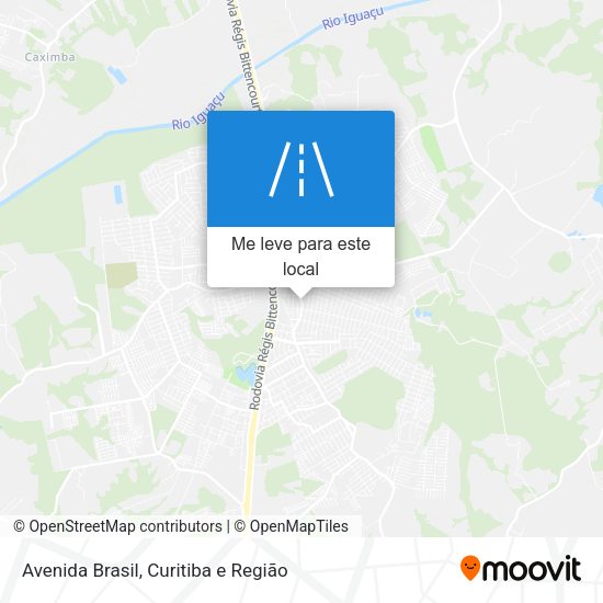 Avenida Brasil mapa